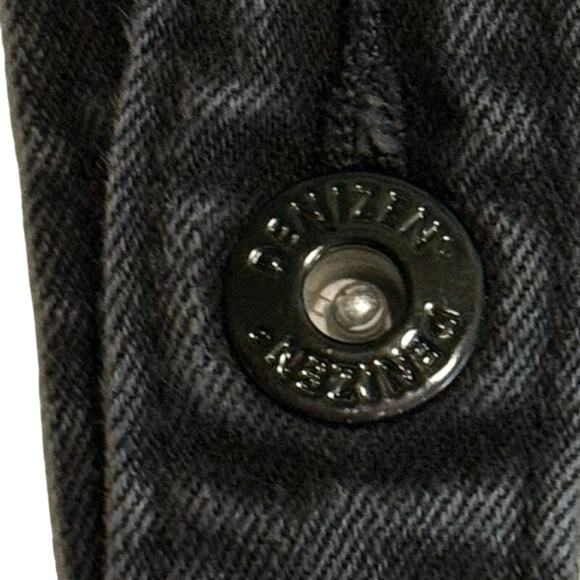 Levi's Black Denizen Jean Overalls Jumpsuit Women's Small Slim Ankle Crop - Picture 10 of 12